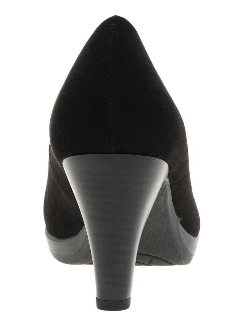 MARCO TOZZI - Escarpins talon bottier Noir - Kiabi