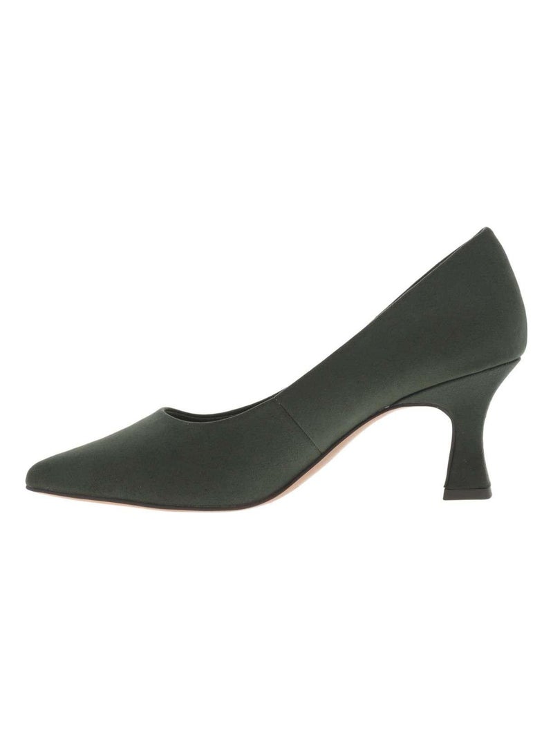 MARCO TOZZI - Escarpins talon décroché moyen Kaki - Kiabi
