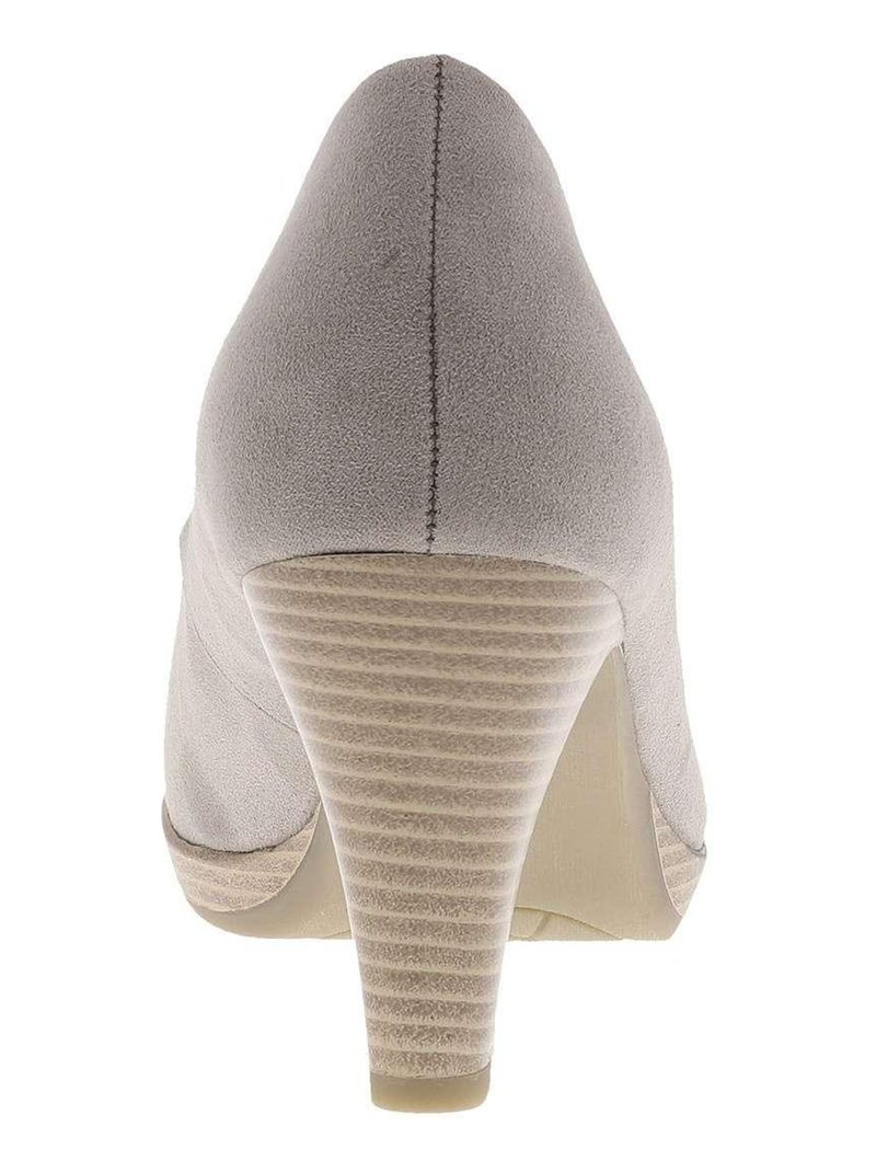 MARCO TOZZI - Escarpins talon entonnoir Gris Marron Blanc - Kiabi