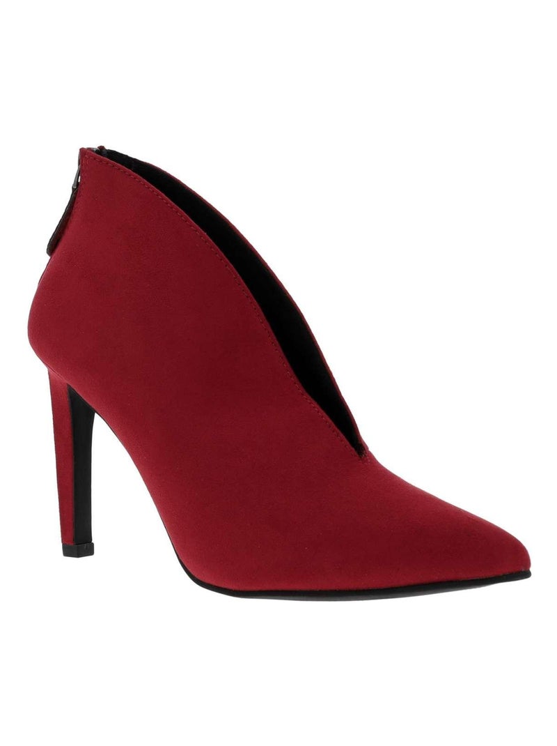 MARCO TOZZI - Escarpins talon entonnoir Rouge - Kiabi
