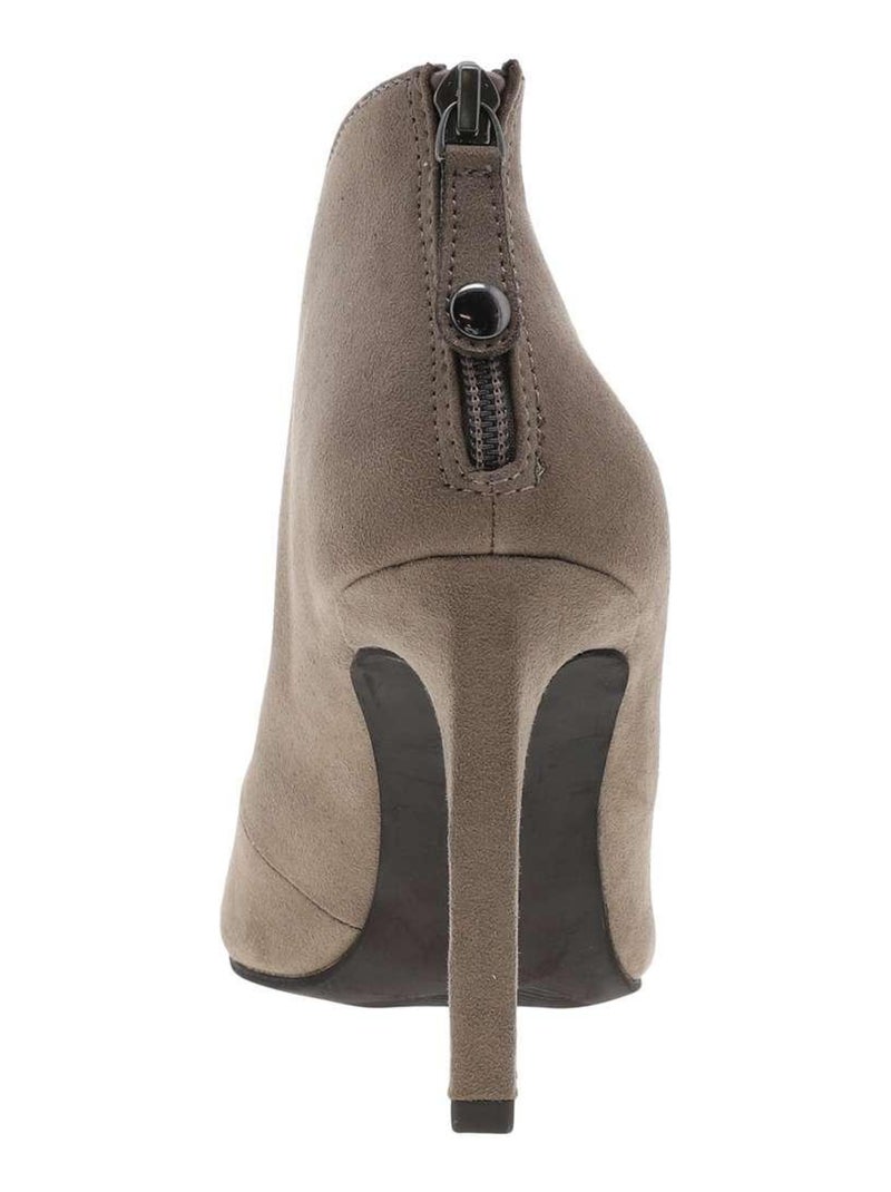 MARCO TOZZI - Escarpins talon entonnoir Taupe - Kiabi