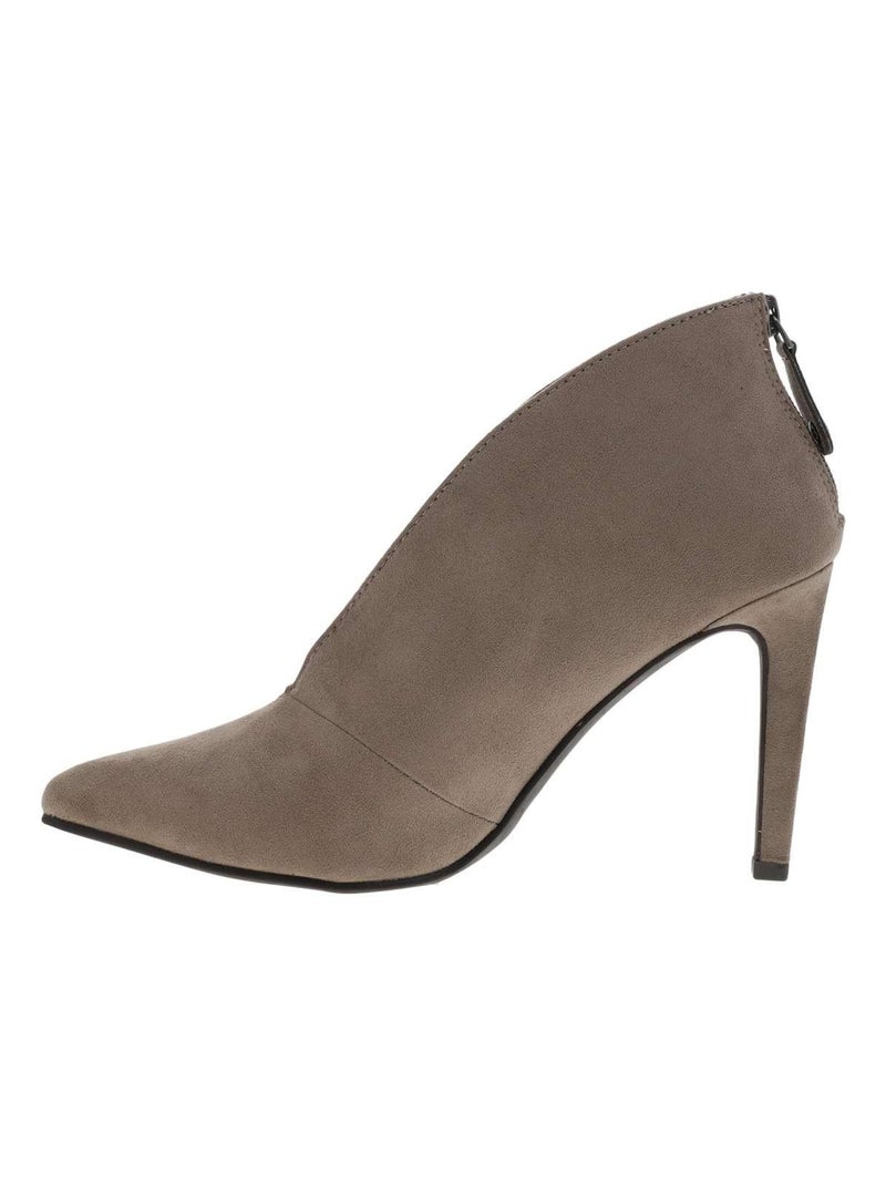 MARCO TOZZI - Escarpins talon entonnoir Taupe - Kiabi