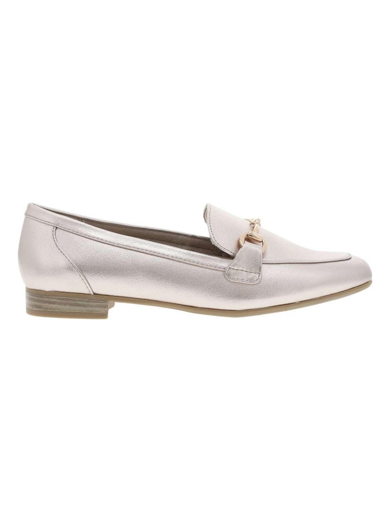 MARCO TOZZI - Mocassins talon plat Gris - Kiabi