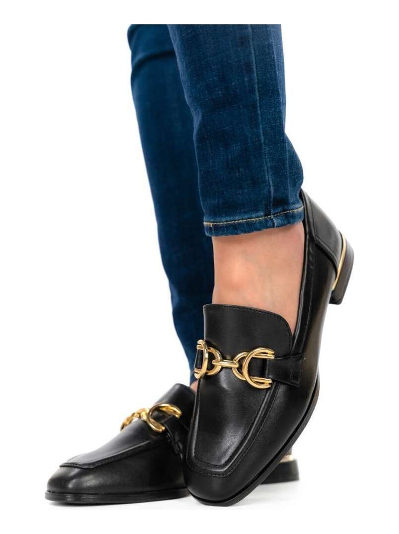 MARCO TOZZI - Mocassins talon plat Noir - Kiabi