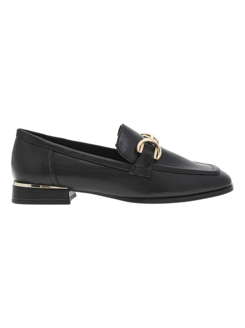 MARCO TOZZI - Mocassins talon plat Noir - Kiabi