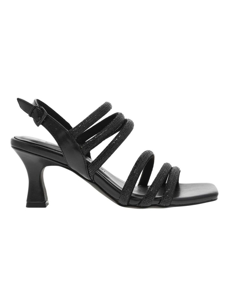 MARCO TOZZI - Nu-pieds talon entonnoir Noir - Kiabi