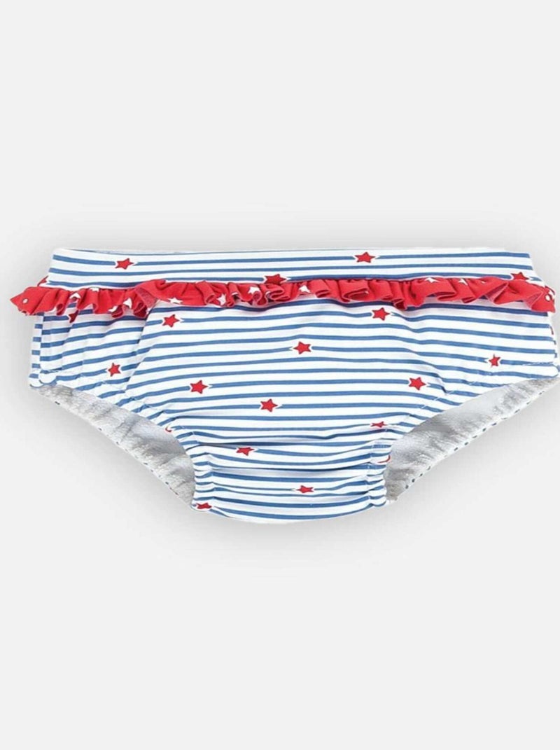 Marin Bloomer Double Protection Rouge - Kiabi
