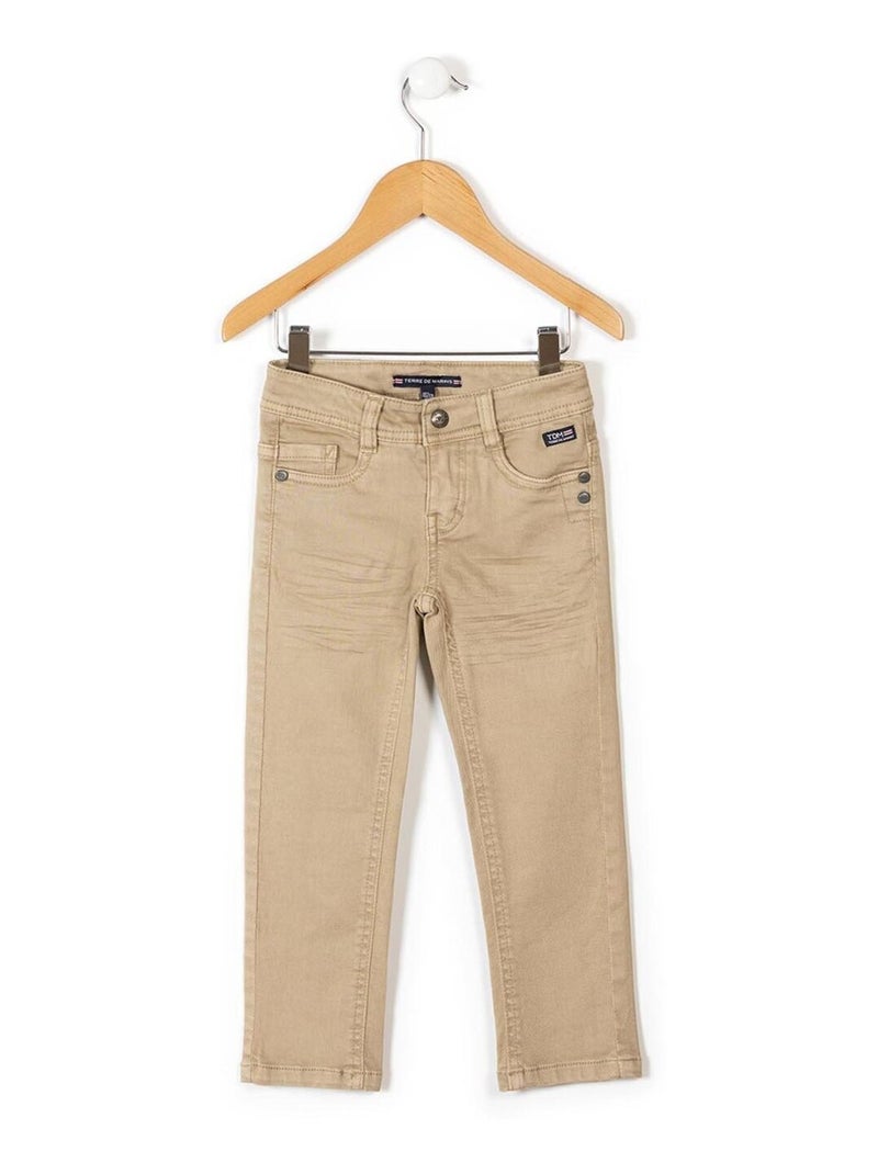Marinière authentique Enfant - Terre de Marins Beige - Kiabi