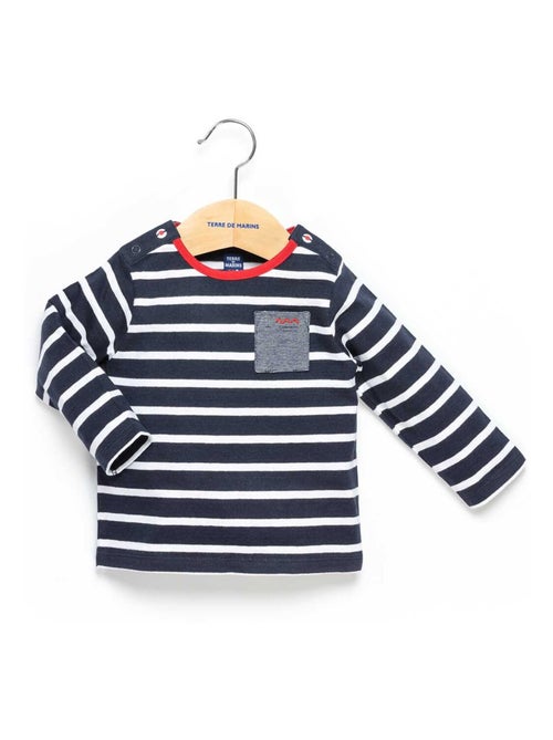 Marinière bleu marine Bébé - Terre de Marins - Kiabi