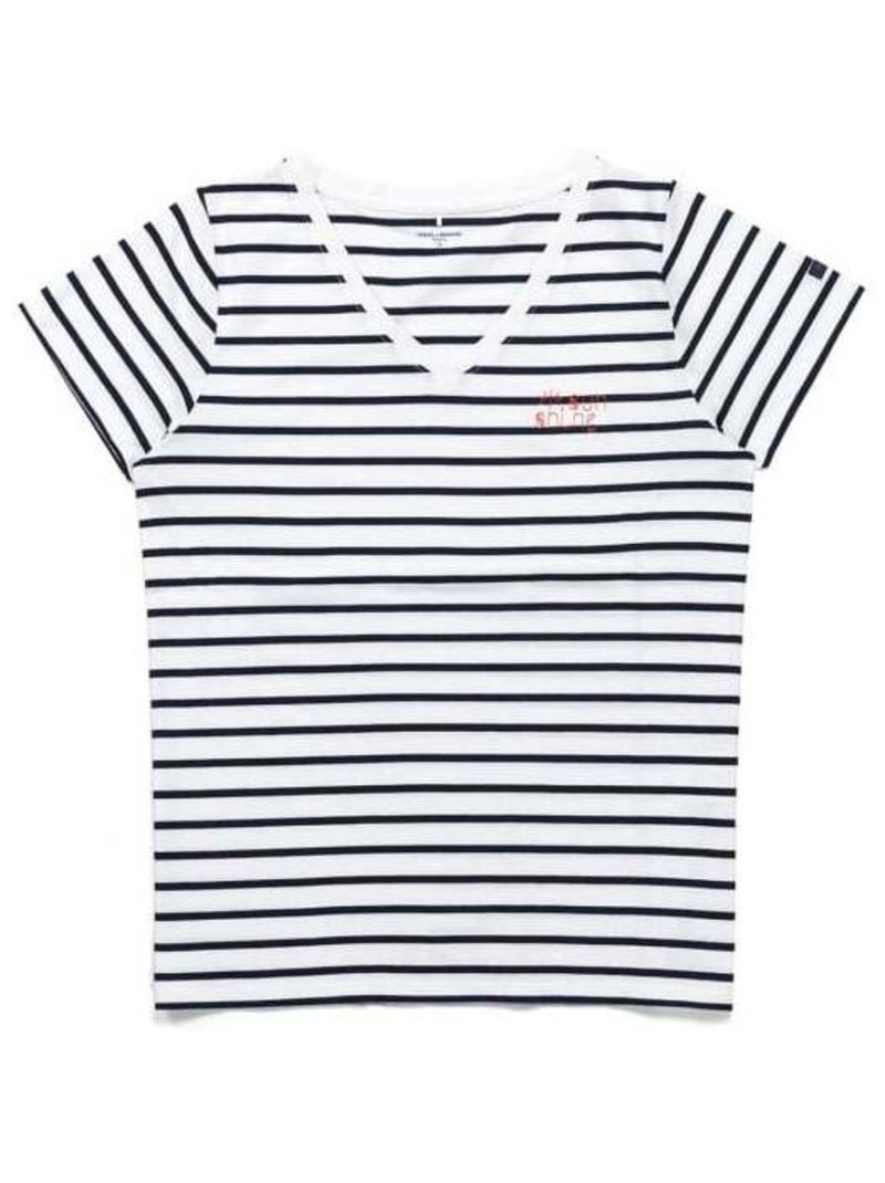 Marinière bleu marine Femme Blanc Bleu - Kiabi