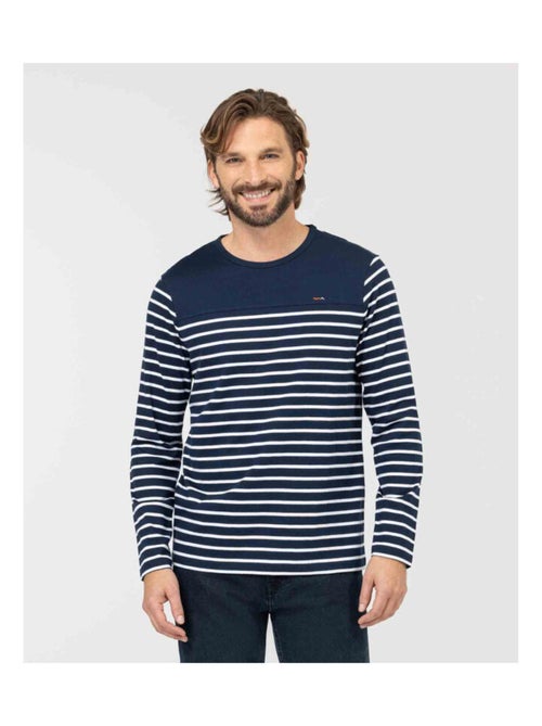 Marinière bleu marine Homme - Kiabi