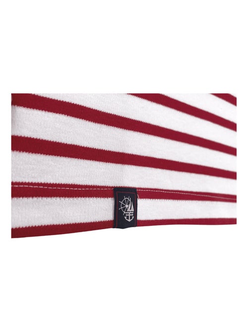 Marinière 'Breizh Océan' Homme ou Femme, T-shirt rayé mixte manches courtes - Kiabi