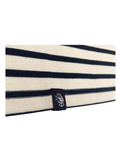 Marinière coton Bio 'Breizh Océan' T-Shirt rayé épais mixte, garçon ou fille - Kiabi