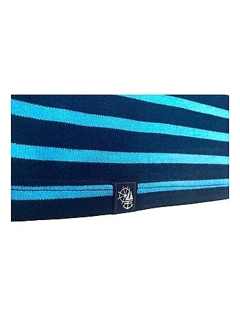 Marinière coton Bio 'Breizh Océan' T-Shirt rayé épais mixte, garçon ou fille