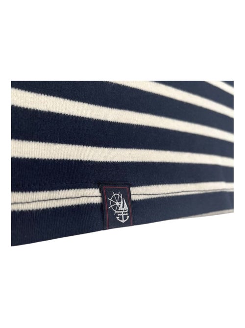 Marinière coton Bio 'Breizh Océan' T-Shirt rayé épais mixte, garçon ou fille - Kiabi