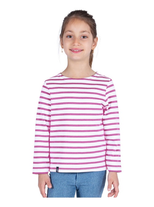 Marinière coton Bio 'Breizh Océan' T-Shirt rayé épais mixte, garçon ou fille - Kiabi