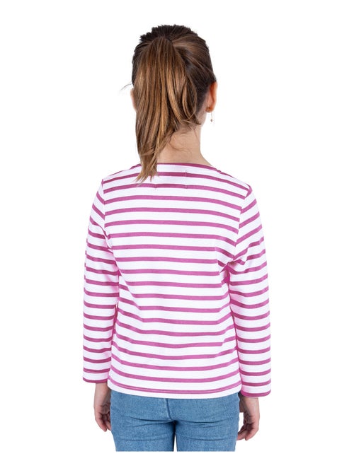 Marinière coton Bio 'Breizh Océan' T-Shirt rayé épais mixte, garçon ou fille - Kiabi