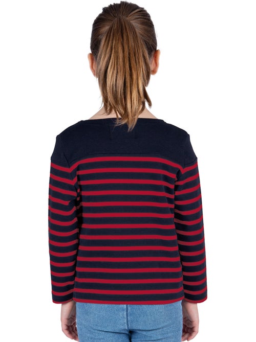 Marinière Coton BIO 'Breizh Océan',de 1 à 14 ans,Tee Shirt Enfant Garcon ou Fille Manches Longues - Kiabi Marinière Coton BIO 'Breizh Océan',de 1 à 14 ans,Tee Shirt Enfant Garcon ou Fille Manches Longues - Kiabi