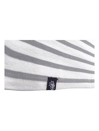 Marinière Coton BIO, de 1 à 14 ans - Création française 'Breizh Océan', tee shirt enfant mixte