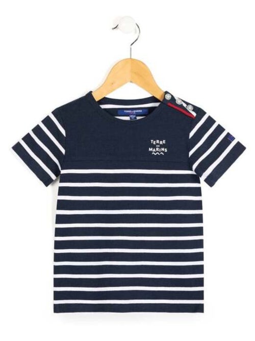 Marinière Enfant bleu marine - Kiabi