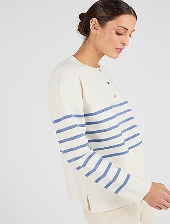 Marinière esprit sweat Thermolactyl - Damart