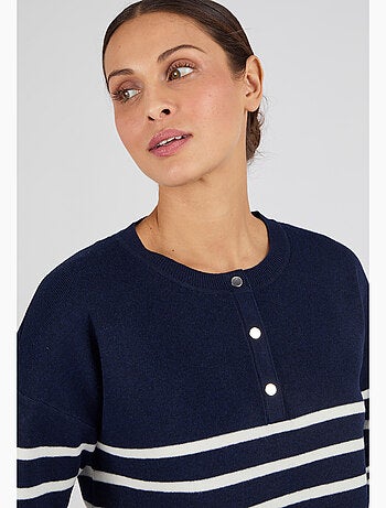 Marinière esprit sweat Thermolactyl - Damart