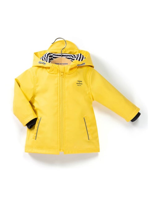 Marinière Femme fond blanc rayé bleu marine - Terre de Marins - Kiabi