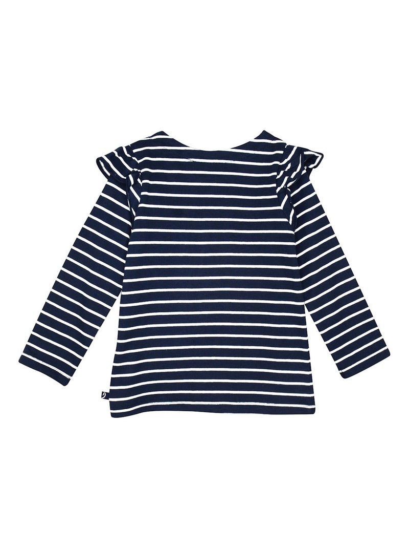 MARINIERE FILLE FARIDA Bleu - Kiabi
