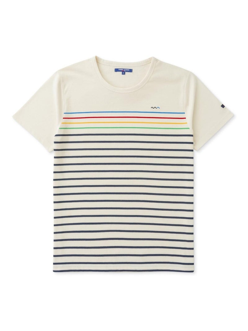 Marinière Homme couleurs J.O. - Terre de Marins Beige - Kiabi