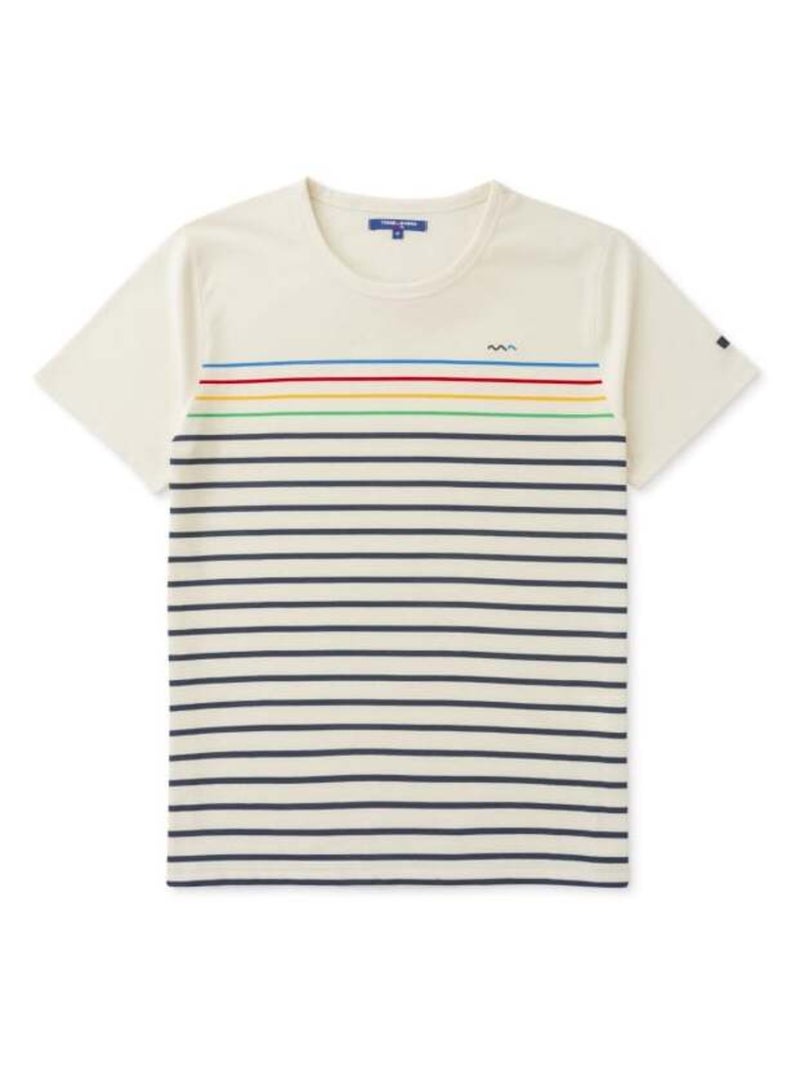 Marinière Homme couleurs J.O. Beige gris - Kiabi