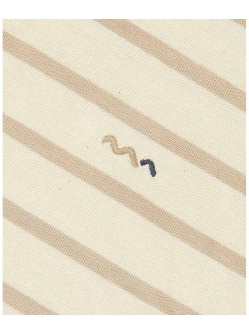 Mariniere manches courtes - Terre de Marins Beige sable - Kiabi