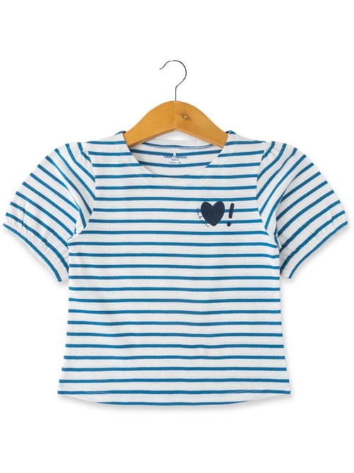 Mariniere manches courtes - Terre de Marins - Kiabi