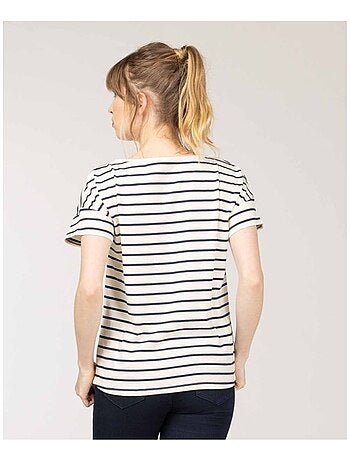 Mariniere manches courtes - Terre de Marins