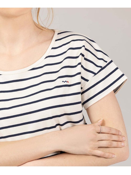 Mariniere manches courtes - Terre de Marins - Kiabi