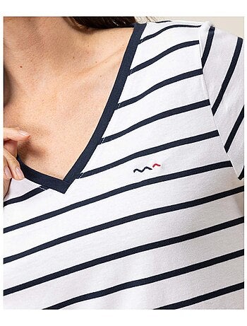 Mariniere manches courtes - Terre de Marins