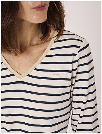 Mariniere manches courtes - Terre de Marins