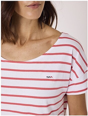 Mariniere manches courtes - Terre de Marins