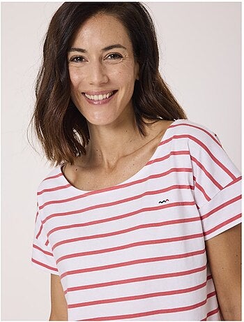 Mariniere manches courtes - Terre de Marins