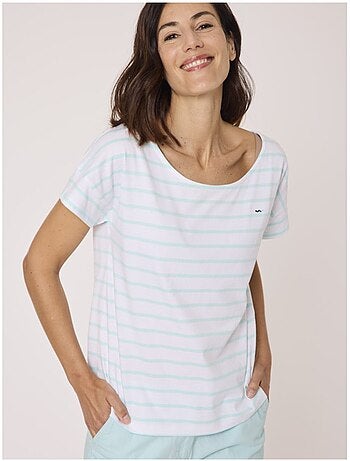 Mariniere manches courtes - Terre de Marins