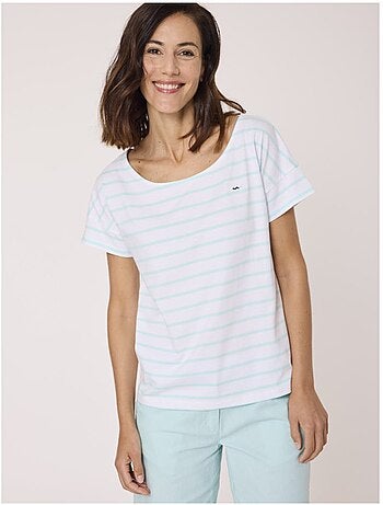 Mariniere manches courtes - Terre de Marins