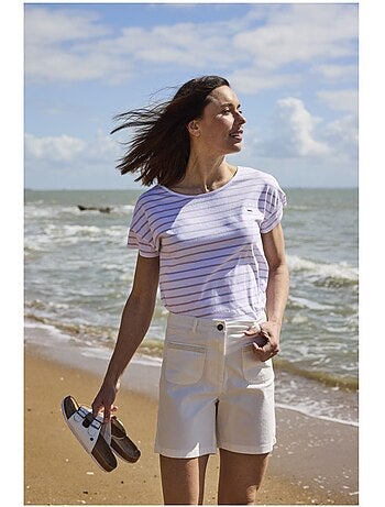 Mariniere manches courtes - Terre de Marins