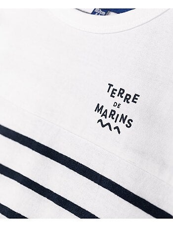 Mariniere manches courtes - Terre de Marins