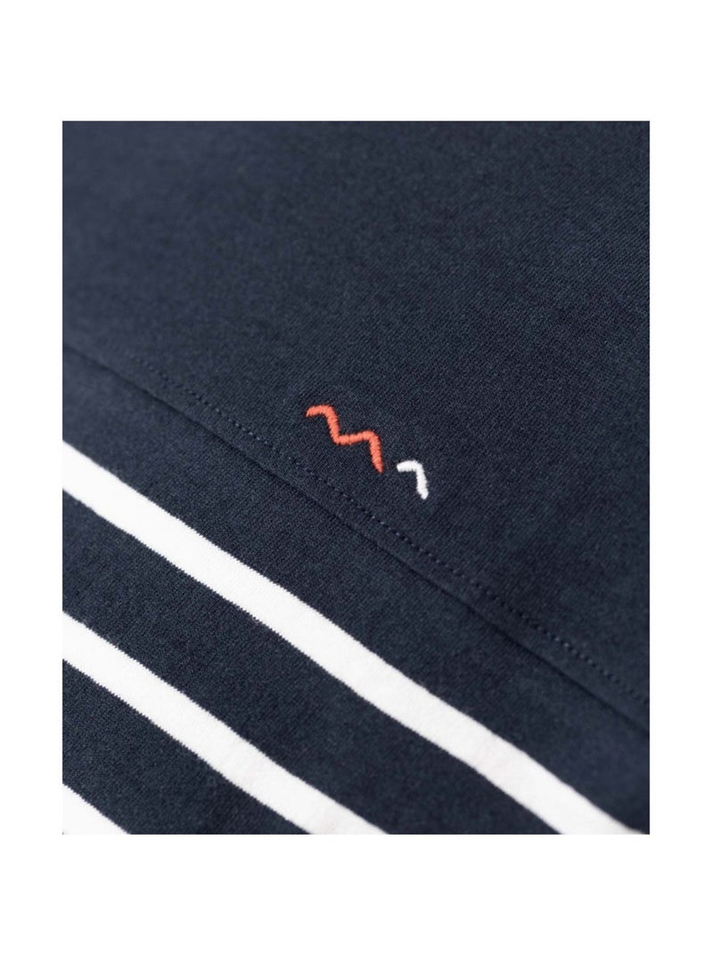 Mariniere manches courtes - Terre de Marins Bleu Blanc - Kiabi