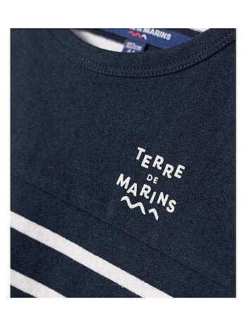 Mariniere manches courtes - Terre de Marins