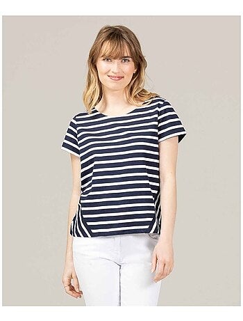 Mariniere manches courtes - Terre de Marins