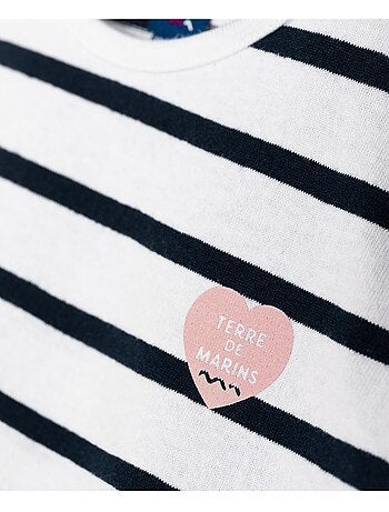 Mariniere manches courtes - Terre de Marins