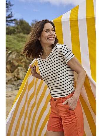 Mariniere manches courtes - Terre de Marins