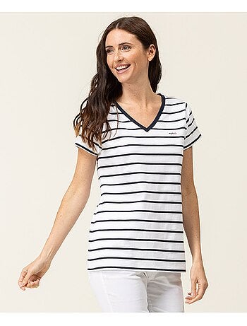 Mariniere manches courtes - Terre de Marins