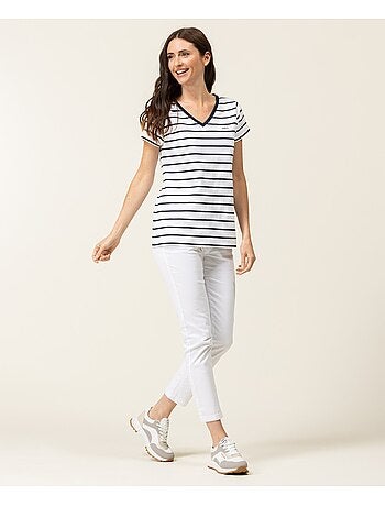 Mariniere manches courtes - Terre de Marins