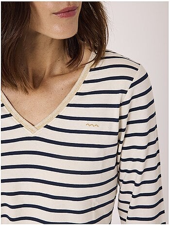 Mariniere manches courtes - Terre de Marins